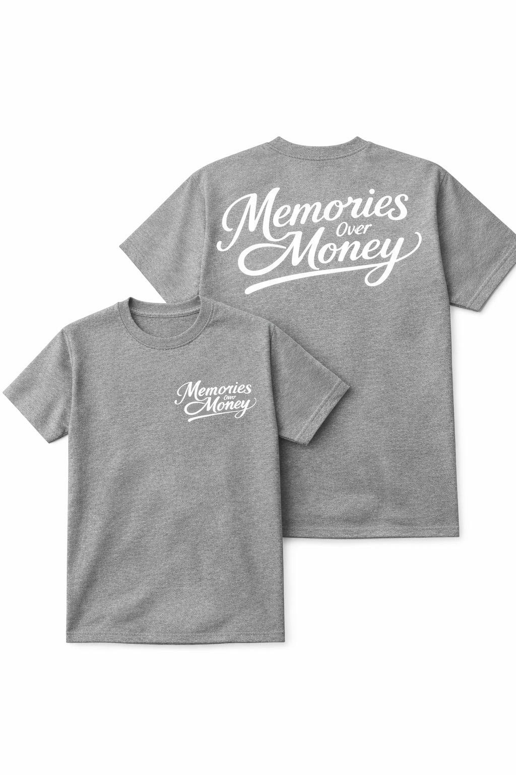 Grey Memories Over Money — Everyday Statement (Pre-Order)