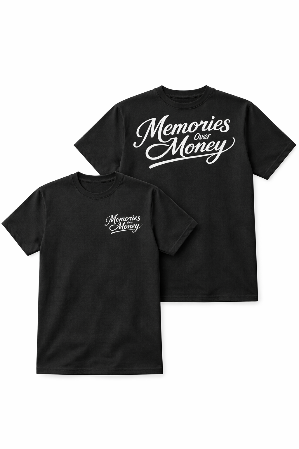 Black Memories Over Money — Everyday Statement (Pre-Order)