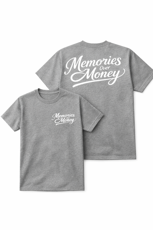Grey Memories Over Money — Everyday Statement (Pre-Order)