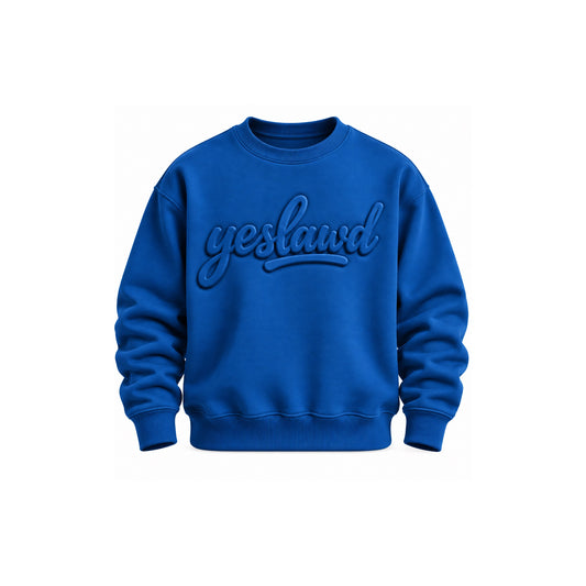 Elevated Crewneck-Blue (Pre-order)