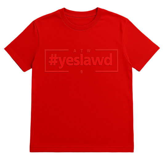 Embossed Tee-Red (Pre-Order)